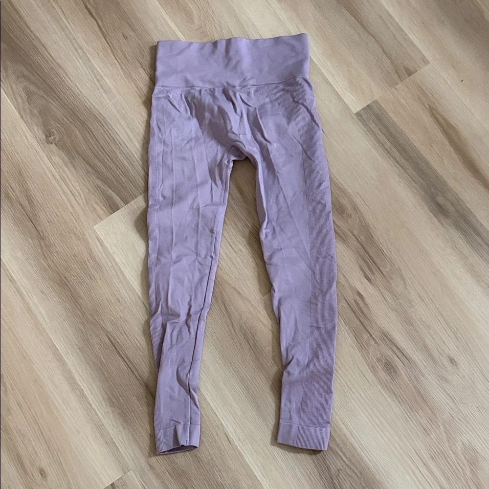 SET Active Women's Lavender Leggings - Picture 3 of 3